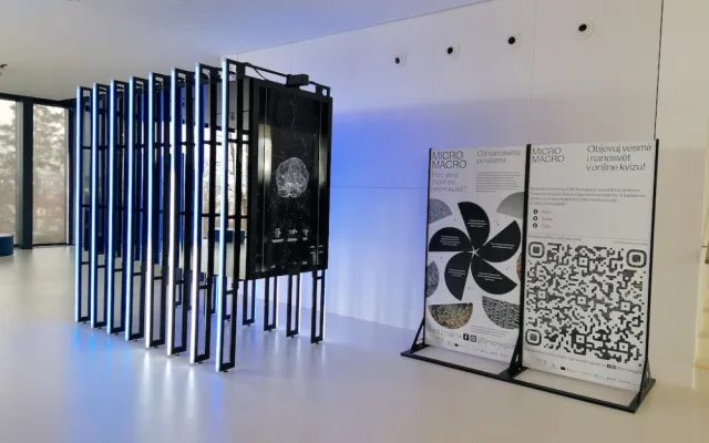 Unikátní spojení vesmíru a nanosvěta. Brněnská expozice boduje na světové výstavě i na hvězdárně