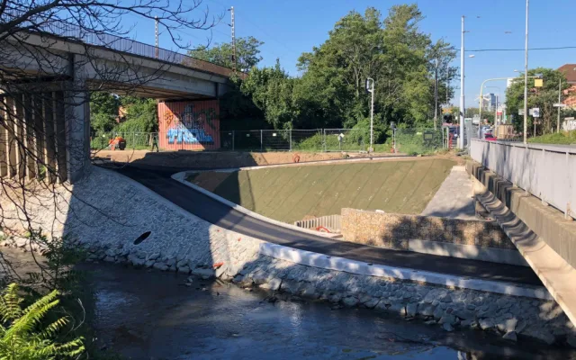 Cyklisté v Brně se radují. Podjezdu u čtyřproudovky se dočkají na konci léta