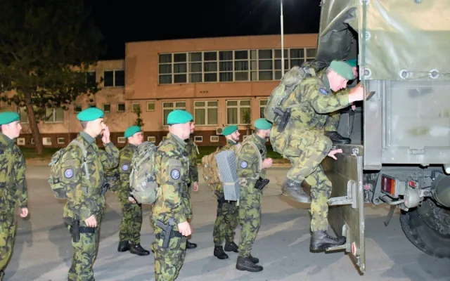 Na hranici se Slovenskem zamířili kvůli nájezdům migrantů vojáci