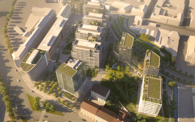 Brno získá nejmodernější kancelářskou budovu ve střední Evropě, vyroste v areálu Vlněny 