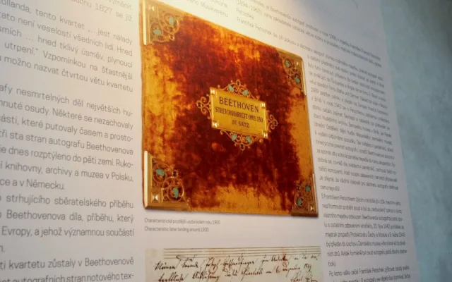 Brno se loučí s Beethovenem. Moravské zemské muzeum na pět dní vystavuje skladatelův rukopis