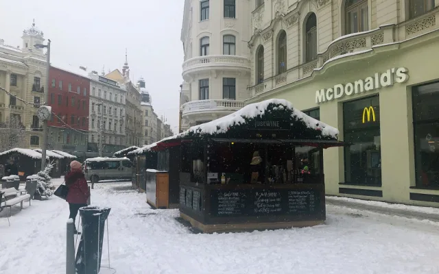 Brno se probudilo do sněhu