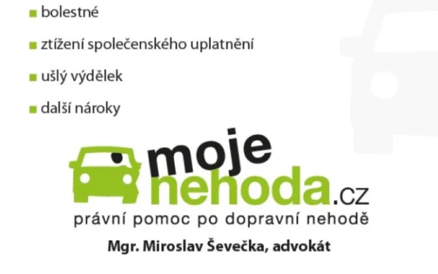 Sražená chodkyně doplatila na neschopnost odškodňovací firmy