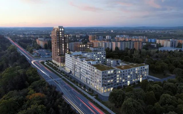 Brno postaví novou čtvrť na místě původního autobazaru v Bohunicích