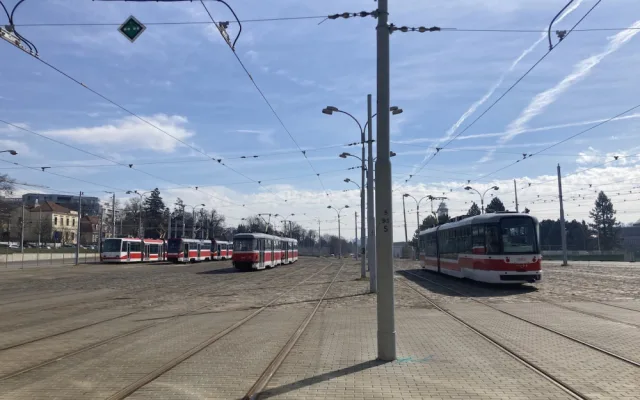 Brno buduje šalinám novou smyčku, aby měla chystaná hala zastávku