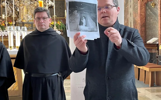 Při průzkumu kostela na Starém Brně našli výzkumníci pohřební komoru. Není jisté, komu patří