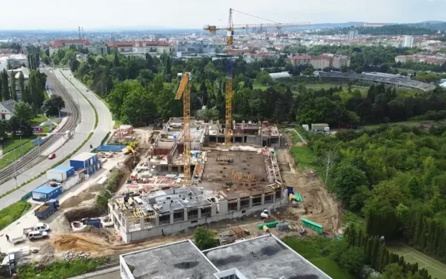 Nad Arboretem. Přes 230 bytových jednotek v moderním komplexu obklopeném zelení
