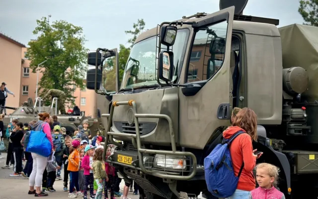 Projekt POKOS podpořil Den otevřených dveří u  74. mechanizovaného praporu 
