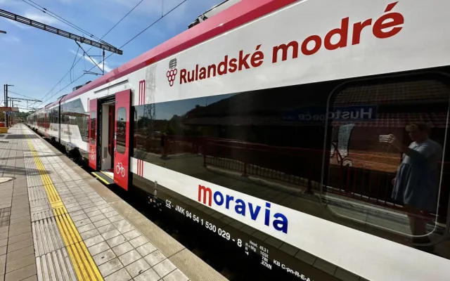 Na jižní Moravu dorazila kompletní dodávka nových vlaků. Jméno dostaly podle vína
