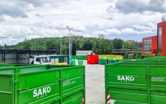 SAKO Brno otevírá v Židenicích největší sběrný dvůr na Moravě. Má sloužit veřejnosti i podnikatelům