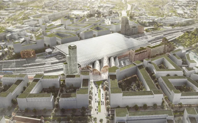 Nové brněnské nádraží bude a zmizí od tam i bezdomovci, věří nizozemští architekti