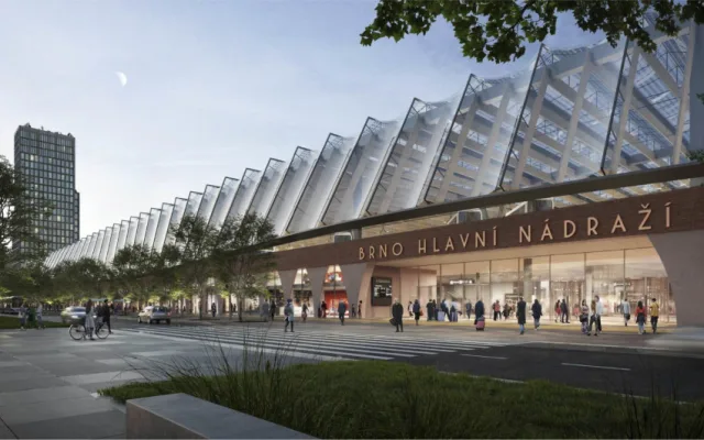 Nové brněnské nádraží bude a zmizí od tam i bezdomovci, věří nizozemští architekti