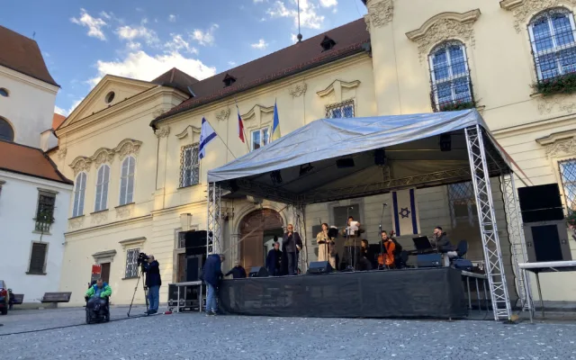Stojíme za Izraelem, podpořily desítky lidí v Brně židovský stát