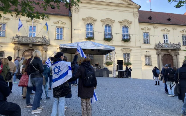 Stojíme za Izraelem, podpořily desítky lidí v Brně židovský stát