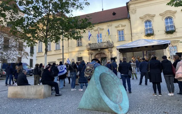 Stojíme za Izraelem, podpořily desítky lidí v Brně židovský stát