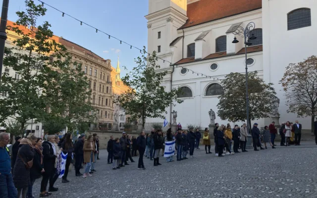 Stojíme za Izraelem, podpořily desítky lidí v Brně židovský stát