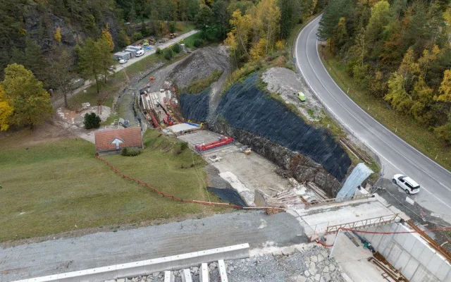 Vodohospodáři pokračují v rekonstrukci nádrže v Letovicích, vybetonují skluz a vývar