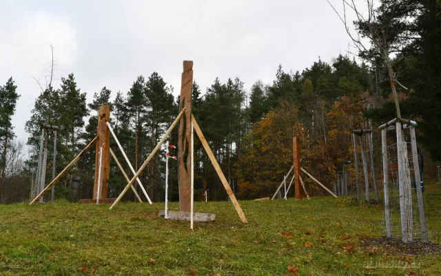 Do Blanska se vrátily pokácené akáty. Tamní umělec z nich vyrobil sochy