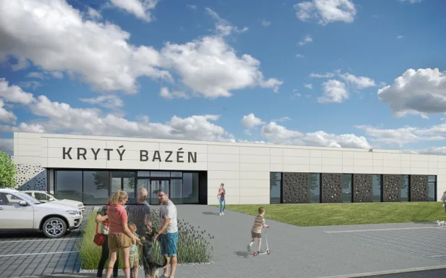 VIZUALIZACE: Krytý bazén v Blansku postaví sdružení firem, hotový bude za dva roky