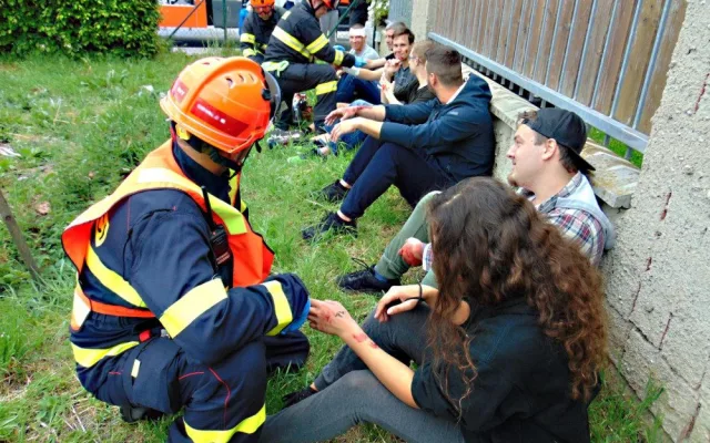 Hasiči vyjížděli k vážné nehodě trolejbusu v Brně. Po příjezdu na místo zjistili, že jde o cvičení