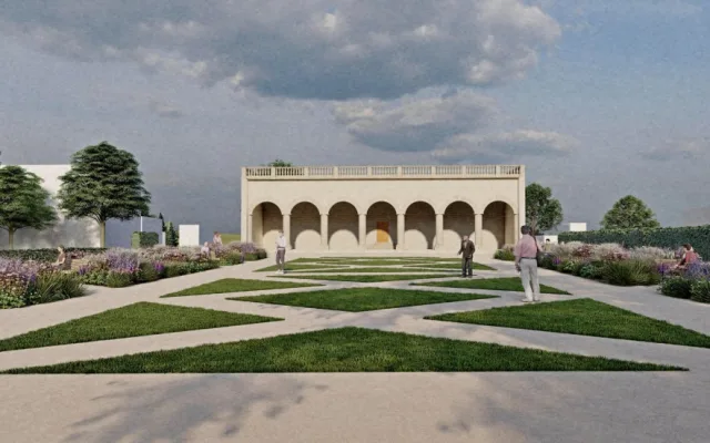 VIZUALIZACE: Zámecký park ve Vyškově čeká proměna. Architekti se inspirovali ve Francii