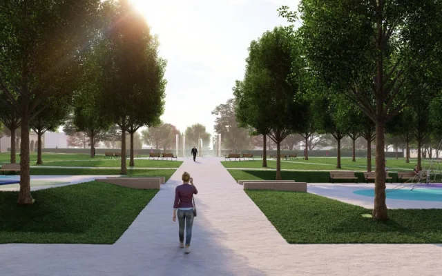VIZUALIZACE: Zámecký park ve Vyškově čeká proměna. Architekti se inspirovali ve Francii