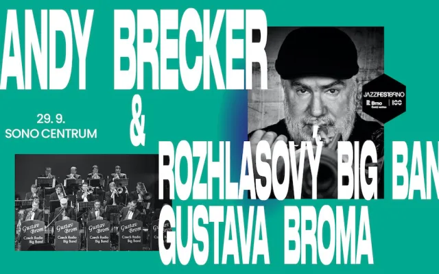Trumpetista Randy Brecker a Rozhlasový Big Band Gustava Broma oslaví na JazzFestBrno 100 let brněnského Českého rozhlasu