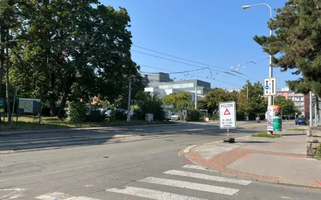 V neděli začne rekonstrukce Údolní ulice v Brně. Více než rok po ní neprojedou auta ani vozy MHD