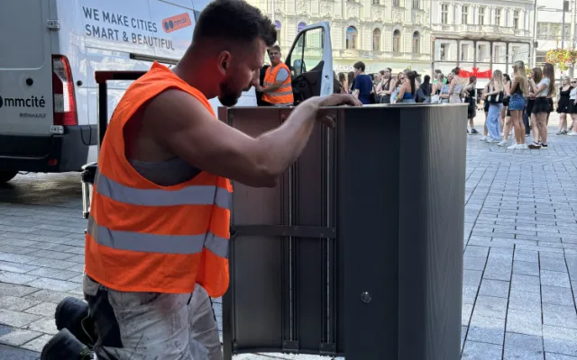 ANKETA: Na Svoboďáku jsou nové koše. Pojmou třikrát víc odpadu a jsou jinak rozmístěné
