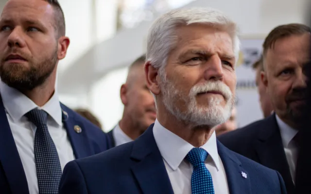 FOTOGALERIE: Prezident Petr Pavel navštívil jižní Moravu. Podívejte se, jak vypadal jeho příjezd na výstaviště