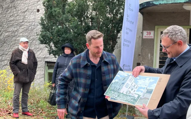 FOTOGALERIE: Vila brněnské rodiny Wittalových se dočká rekonstrukce. Vznikne tam židovské centrum