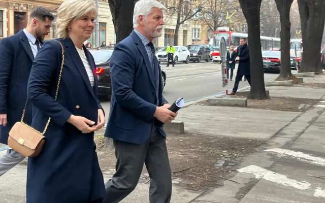 FOTOGALERIE: Prezident Petr Pavel přijel do Brna. Navštívil Veterinární univerzitu a magistrát