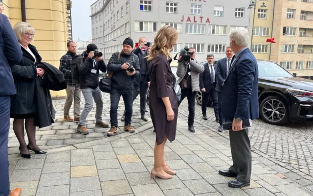 FOTOGALERIE: Prezident Petr Pavel přijel do Brna. Navštívil Veterinární univerzitu a magistrát
