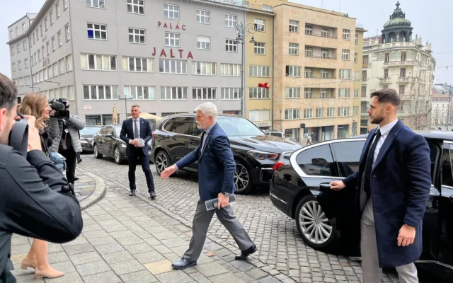 FOTOGALERIE: Prezident Petr Pavel přijel do Brna. Navštívil Veterinární univerzitu a magistrát