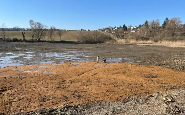 VIDEO: Obnova Žebětínského rybníka je téměř u konce. Ochrání obojživelníky, poslouží i ke koupání