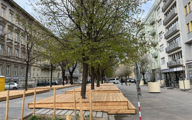 Brněnská třída Kapitána Jaroše bude příjemnější pro chodce. Zapojí se obyvatelé, mohou pomalovat cestu