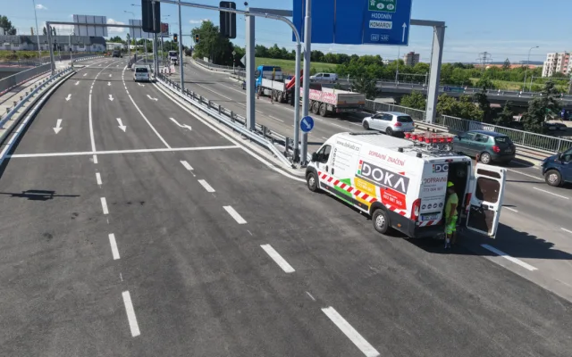 Most Otakara Ševčíka v Brně je po více než dvou letech znovu plně průjezdný