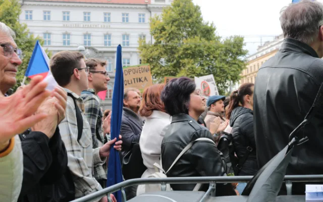 FOTO: Petr Fiala přijel tři dny před volbami do Brna na největší happening koalice