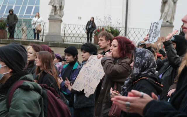 V Brně se protestovalo proti fašismu. Náckové zase vystrkují své ošklivé hlavy, zaznělo