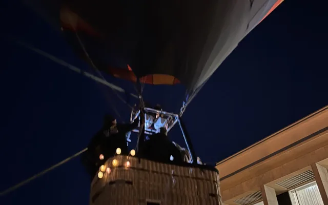 VIDEO: Jak vypadá noční Brno z balonu? Atrakce vynese šťastlivce nad město