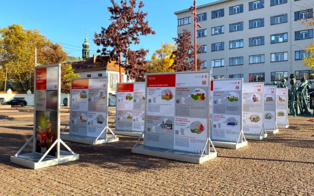 Výstava projektů na Mendlově náměstí