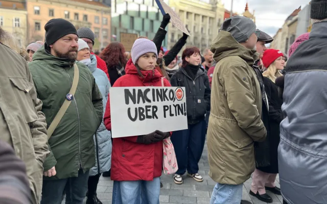 Svoboďák praská ve švech. V Brně přišly prezidenta podpořit tisíce lidí