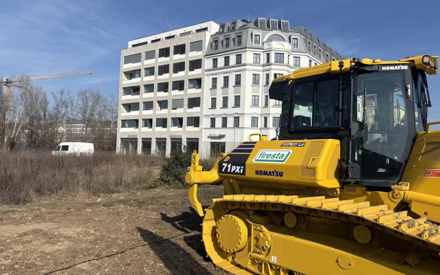 FOTO: Brno staví severní bulvár k nádraží, hotovo má být do léta 2027