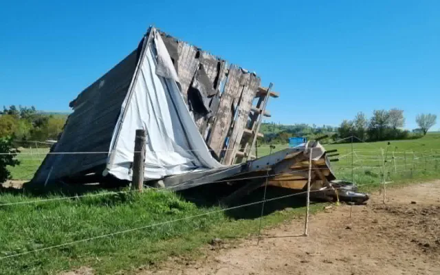 Boskovicemi se prohnal vzdušný vír. Rarášek řádil ve westernovém městečku
