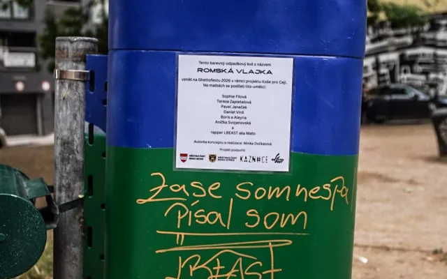 FOTO: Brněnský Bronx zdobí sedm košů, výtvarně se na nich vyřádili místní