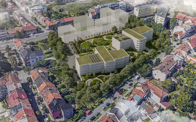 Více prostoru, modernější zázemí. V Židenicích rostou nové budovy domova pro seniory