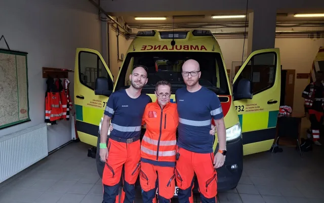 Lukáš z Vyškovska zachránil miminko. Využil znalosti z kurzu pro nastávající otce