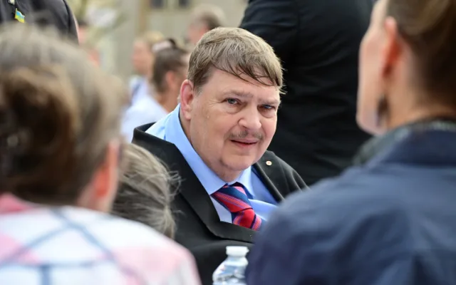FOTO: Kultura, emoce a protesty. Tak vypadal sjezd sudetských Němců v Brně