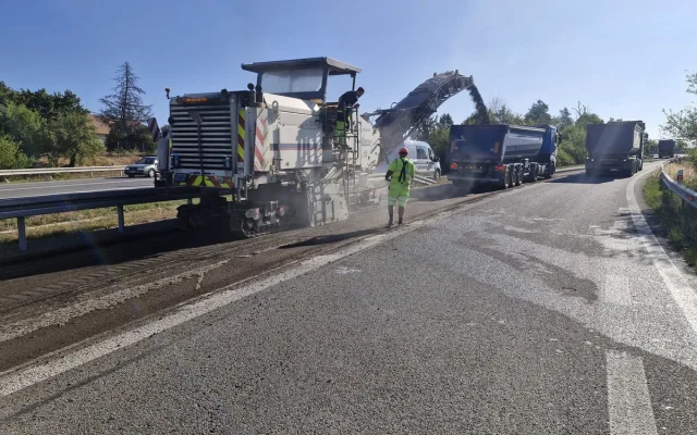Kývalka zůstane týden zavřená. Silničáři opravují nájezd na D1 na Brněnsku