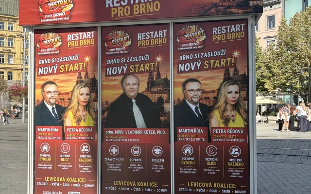 Muž v Brně kandidoval za levicovou koalici, aniž by o tom věděl